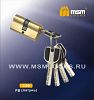 Личинка  с перфо ключём MSM C60 РB золото полиров. подробнее о модели