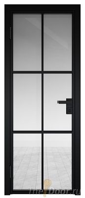 Дверь Profil Doors 3AG Цвет профиля Черный матовый RAL9005 стекло Прозрачное