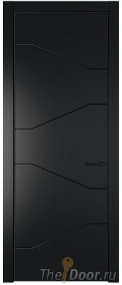 Дверь Profil Doors 2PA цвет Блэк цвет профиля Черный матовый RAL9005