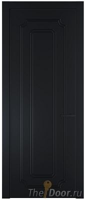 Дверь Profil Doors 30PE цвет Блэк кромка Черный матовый RAL9005