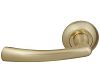 Ручка дверная Fuaro Gamma RM SG-GP Мат. латунь/латунь Ручка дверная Fuaro Gamma RM SG-GP Мат. латунь/латунь