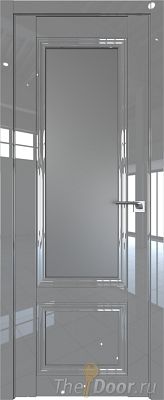 Дверь Profil Doors 2.103L цвет Грей Люкс стекло Графит