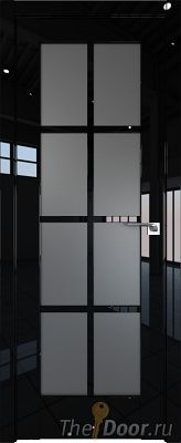 Дверь Profil Doors 101L цвет Черный люкс стекло Графит