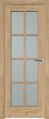 Дверь Profil Doors 101XN Каштан Натуральный стекло Матовое