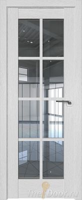 Дверь Profil Doors 101XN Монблан стекло Прозрачное