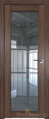 Дверь Profil Doors 2.19XN Салинас темный стекло Прозрачное