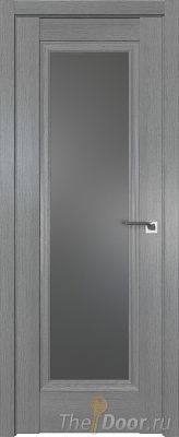 Дверь Profil Doors 2.35XN Грувд Серый стекло Графит