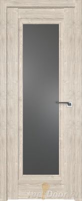 Дверь Profil Doors 2.35XN Каштан Светлый стекло Графит