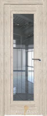 Дверь Profil Doors 2.35XN Каштан Светлый стекло Прозрачное