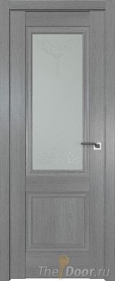 Дверь Profil Doors 2.37XN Грувд Серый стекло Франческа