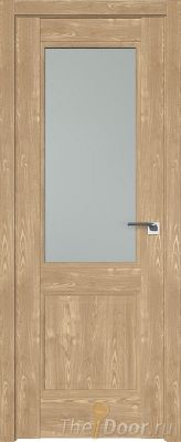 Дверь Profil Doors 2.42XN Каштан Натуральный стекло Матовое