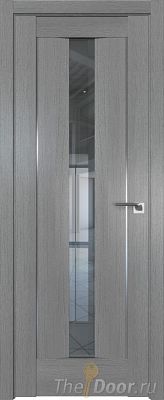 Дверь Profil Doors 2.48XN Грувд Серый стекло Прозрачное