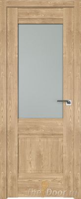 Дверь Profil Doors 2XN Каштан Натуральный стекло Матовое