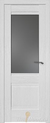 Дверь Profil Doors 2XN Монблан стекло Графит