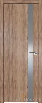 Дверь Profil Doors 62XN Салинас Светлый стекло Lacobel Серебро Матлак