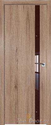 Дверь Profil Doors 6ZN Салинас Светлый стекло Lacobel Коричневый Лак ABS