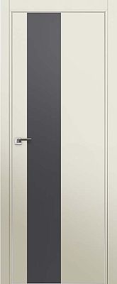 Дверь Profil Doors 5E цвет Магнолия Сатинат кромка ABS в цвет с 4-х сторон стекло Lacobel Серебро Матлак ABS