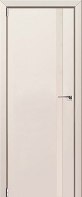 Дверь Profil Doors 6E цвет Магнолия Сатинат кромка ABS в цвет с 4-х сторон стекло Lacobel Перламутровый Лак
